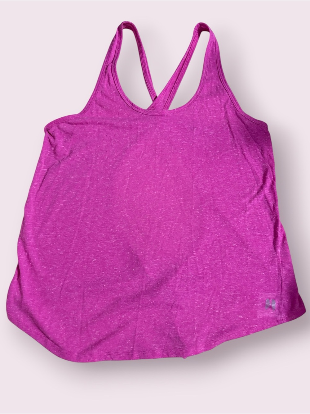 Victoria's Secret Sport Heathered Tie Open Back Tank Top